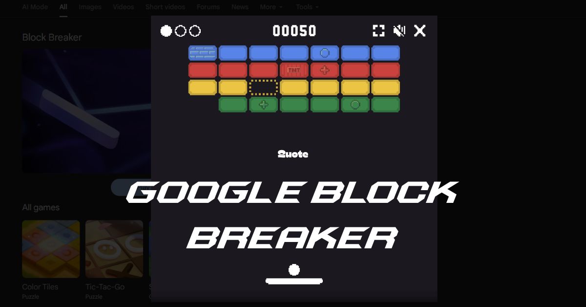 google block breaker
