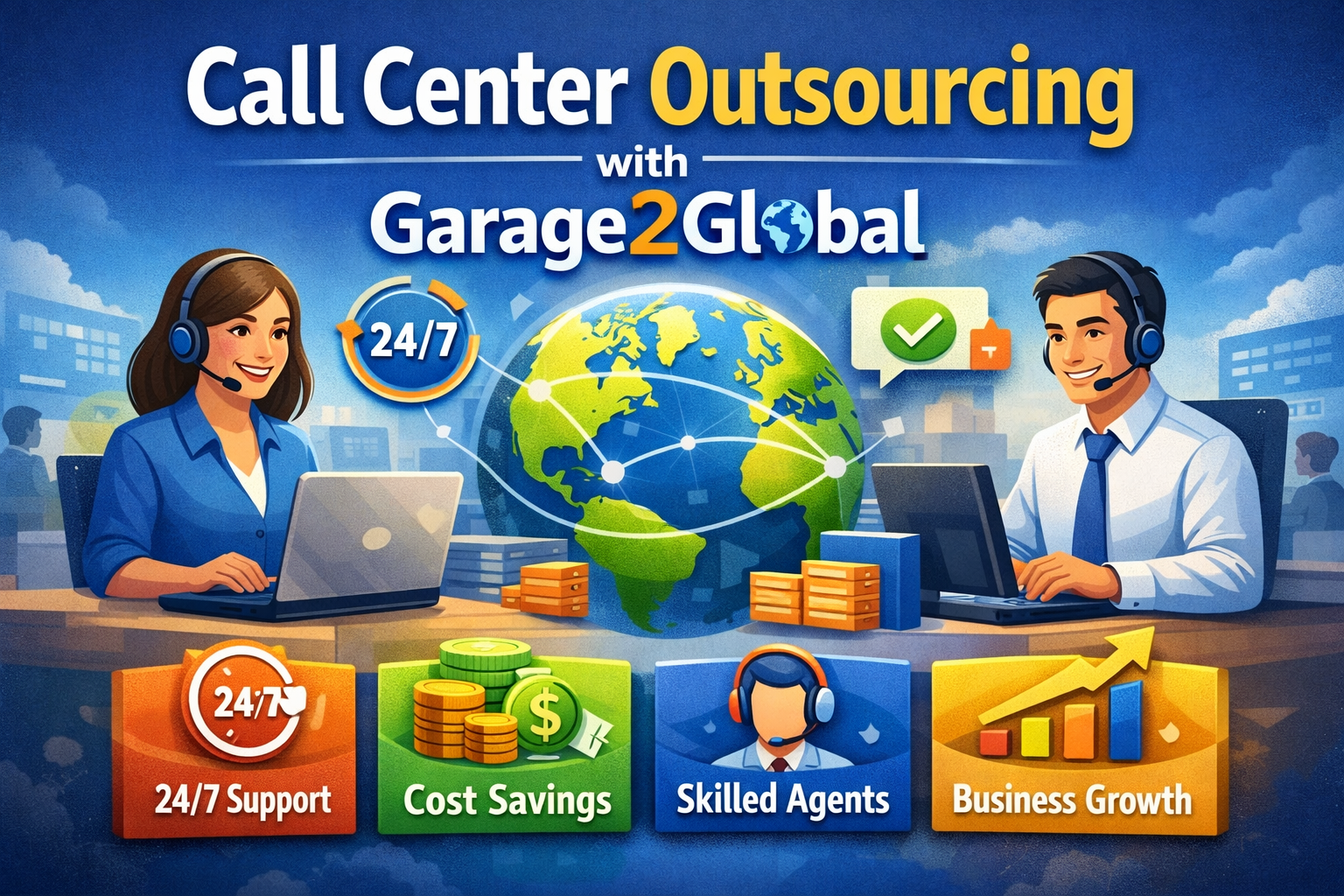 call center outsourcing with garage2global