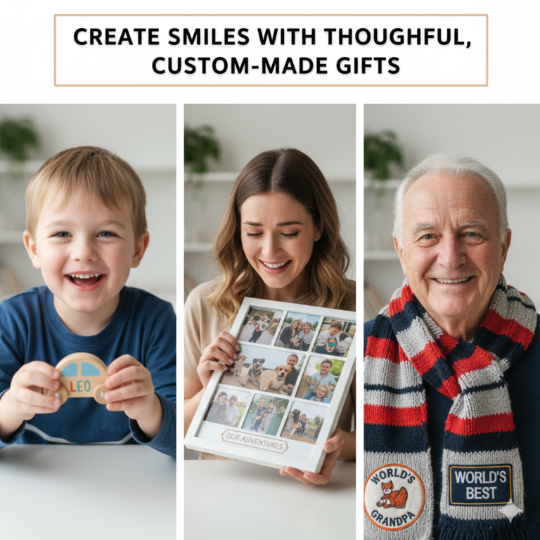 Create Smiles with Thoughtful, Custom-Made Gifts