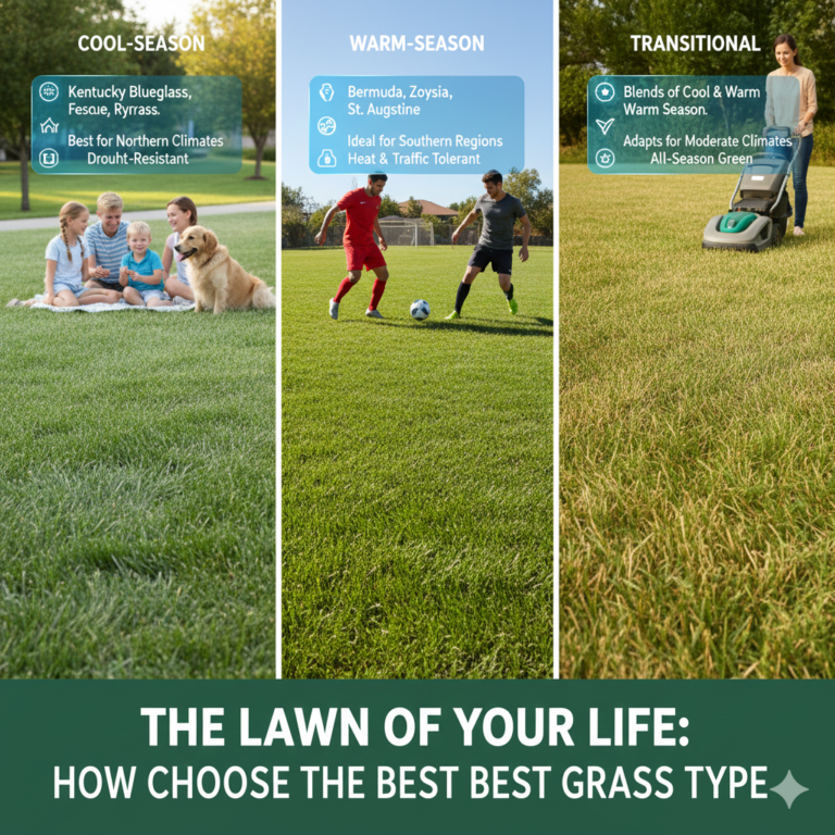 The Lawn of Your Life: How to Choose The Best Grass Type