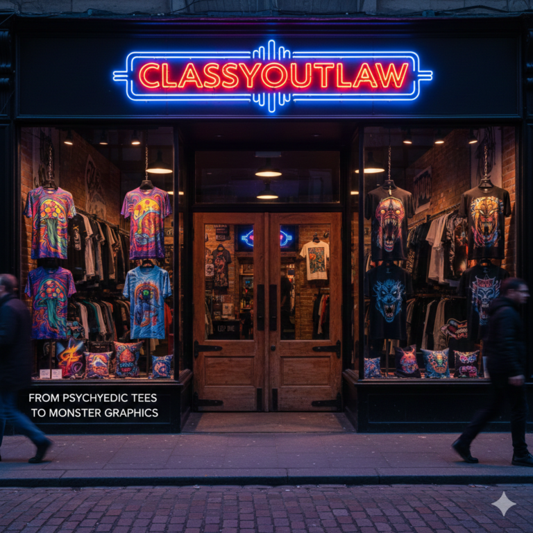 From Psychedelic Tees to Monster Graphics: A Deep Dive into ClassyOutlaw