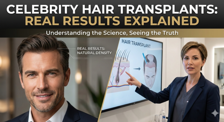Celebrity Hair Transplants: Real Results Explained