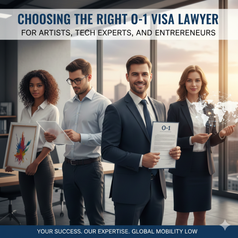 Choosing the Right O1 Visa Lawyer for Artists, Tech Experts, and Entrepreneurs