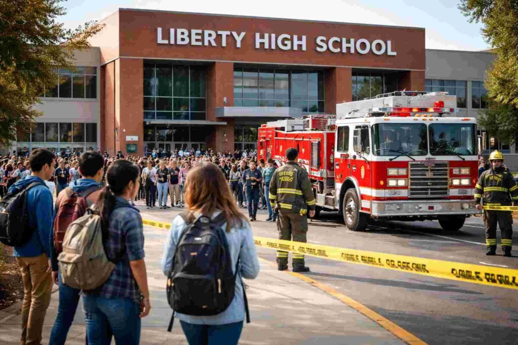 Liberty High School Gas Evacuation