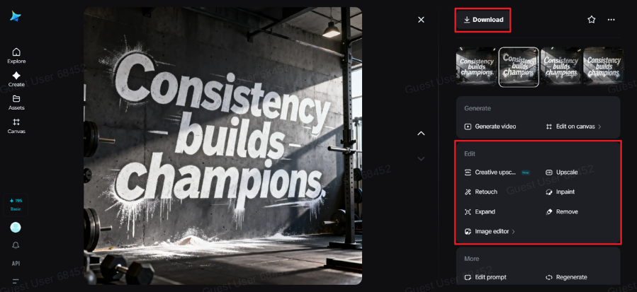 Customize and save Customize and save