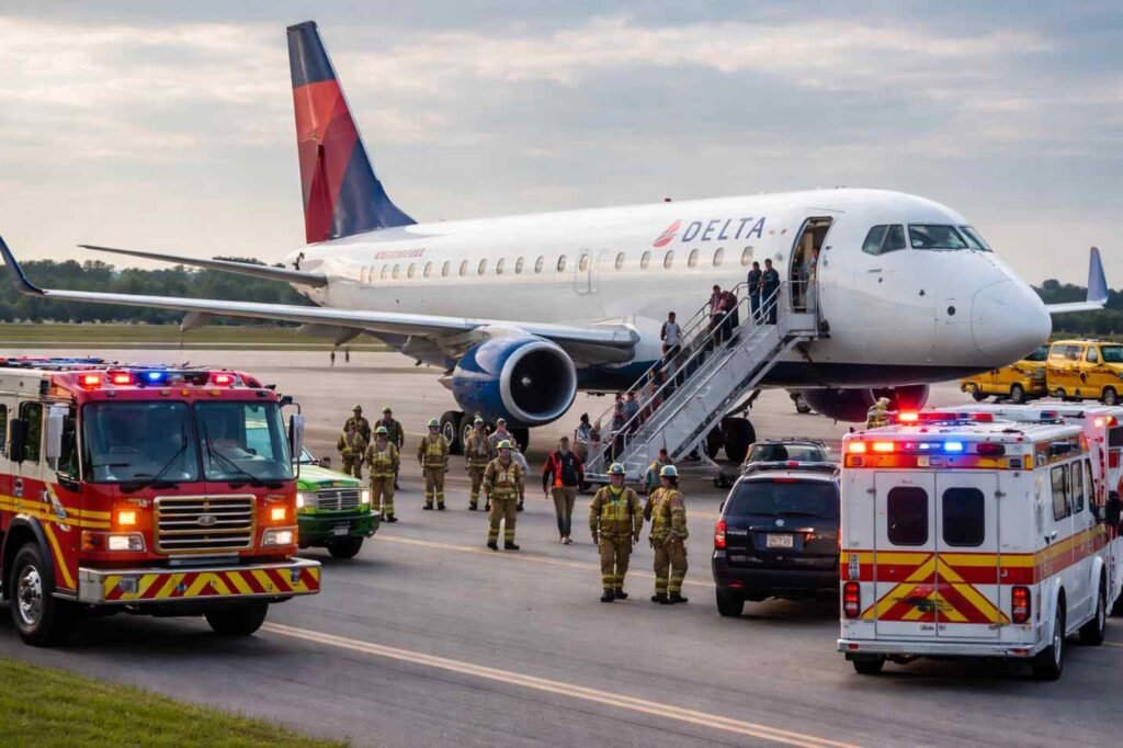 Delta Connection DL3543 Emergency Landing