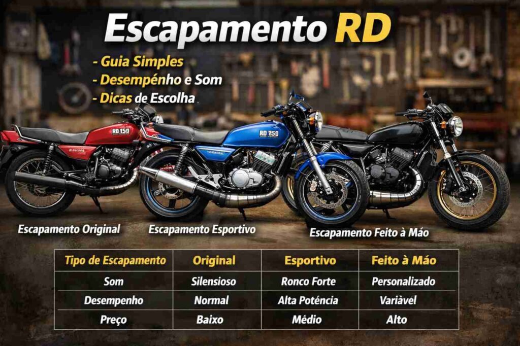 Escapamento RD