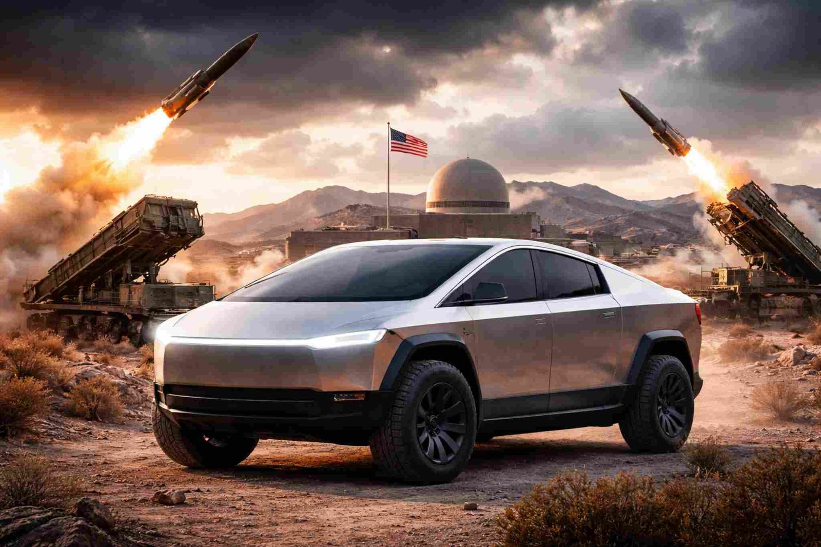 Pentagon Big Tech Tesla Cybertruck