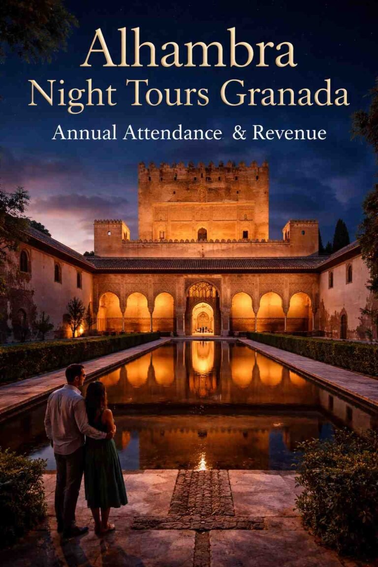Alhambra Night Tours Granada Attendance Revenue