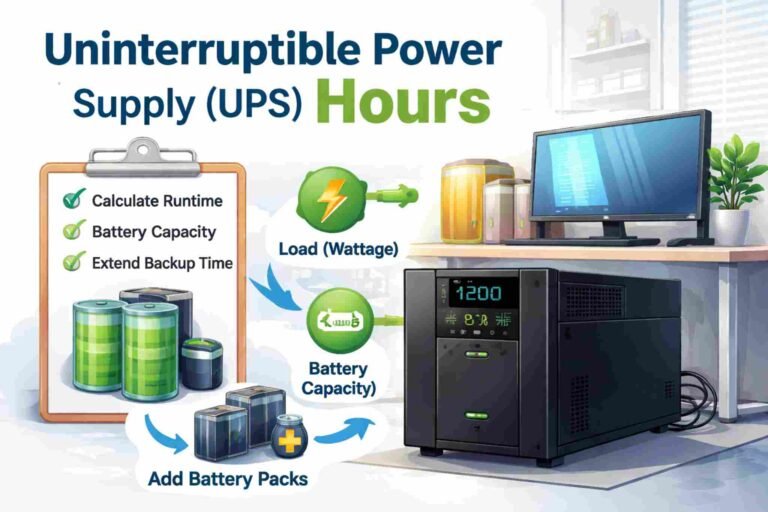 Uninterruptible Power Supply Hours