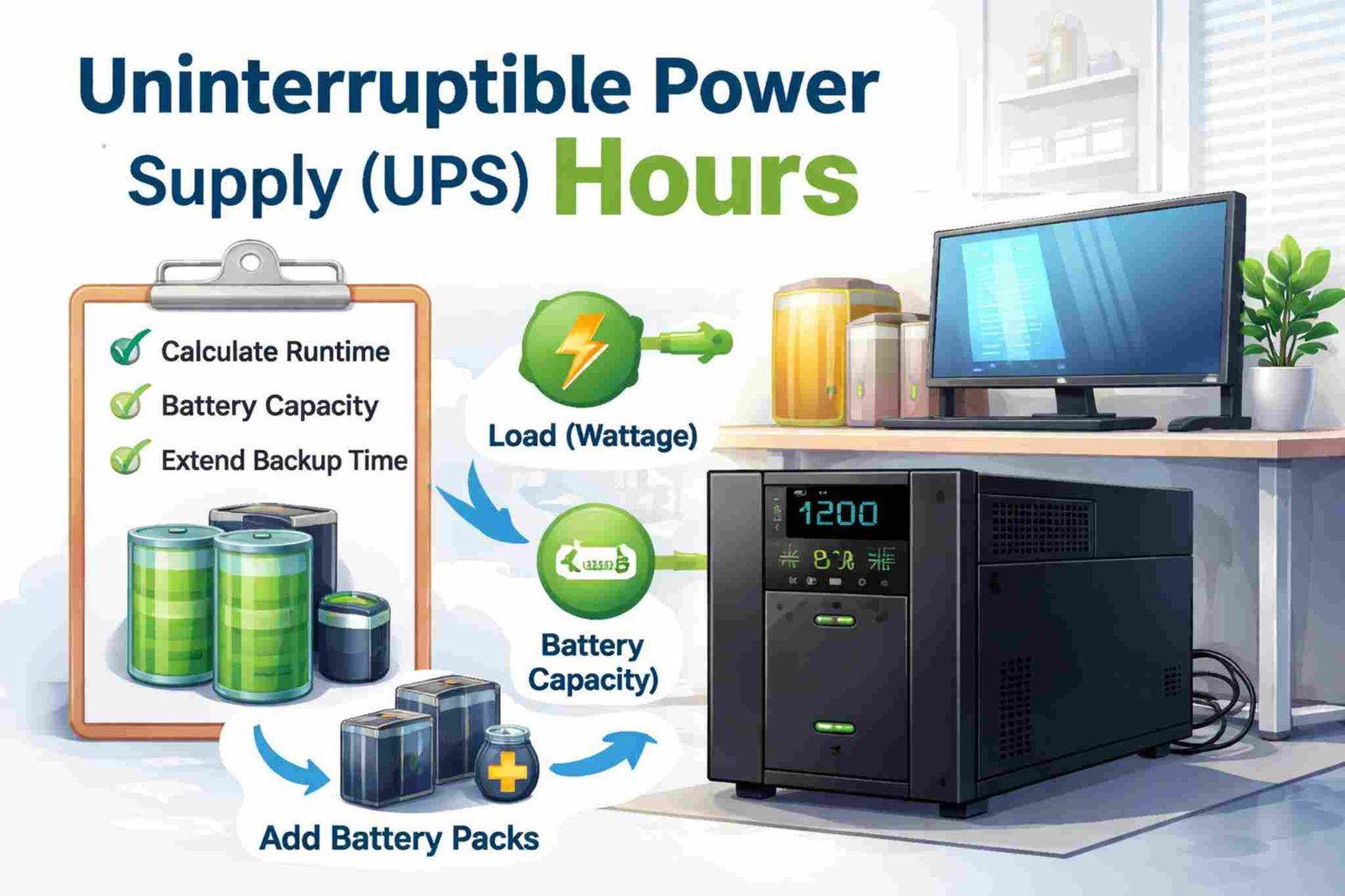 Uninterruptible Power Supply Hours